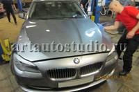 BMW 5 ламинирование защитной плёнкой