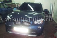 BMW X1 ламинирование защитной плёнкой