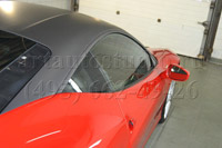 Ferrari оклейка серой матовой плёнкой