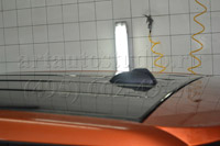 Range Rover Sport чёрная глянцевая плёнка на крышу