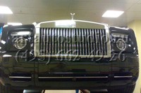 Rolls Royce оклейка прозрачной защитной плёнкой