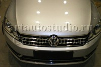 Volkswagen Passat B7 ламинация защитной плёнкой