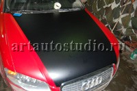 Audi A6 стайлинг матовой плёнкой